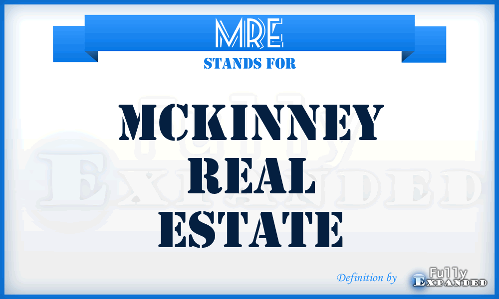 MRE - Mckinney Real Estate