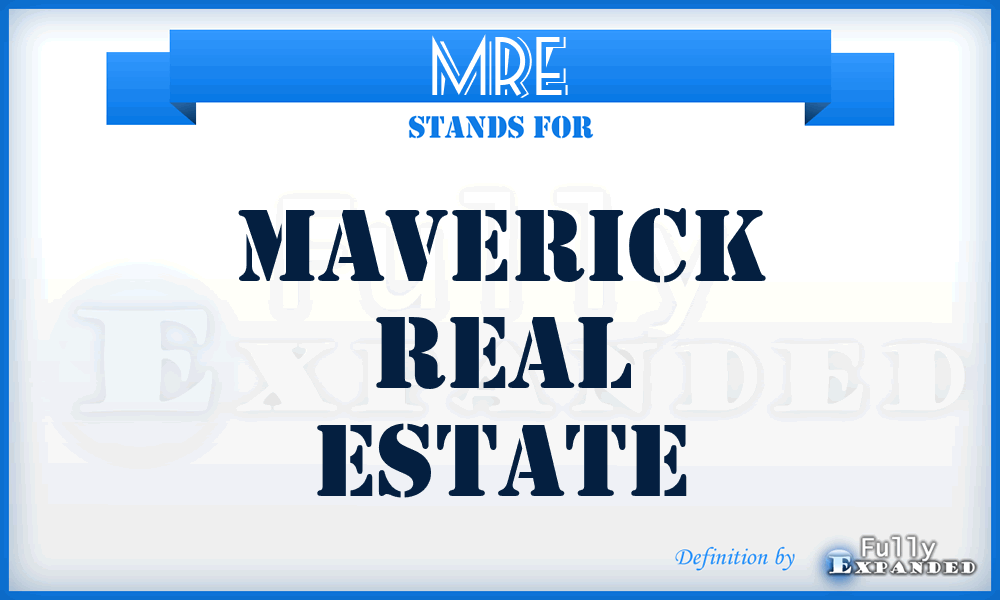 MRE - Maverick Real Estate