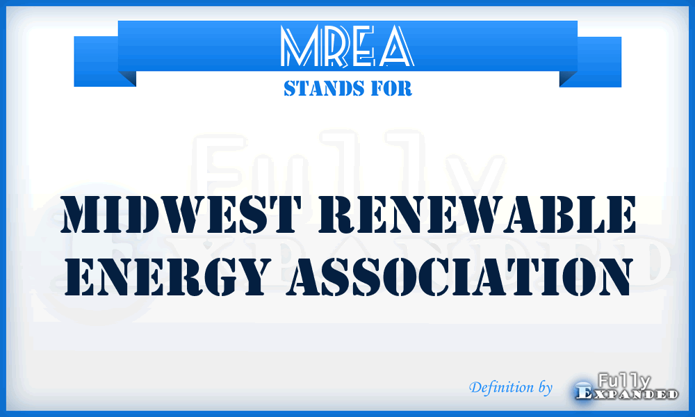 MREA - Midwest Renewable Energy Association