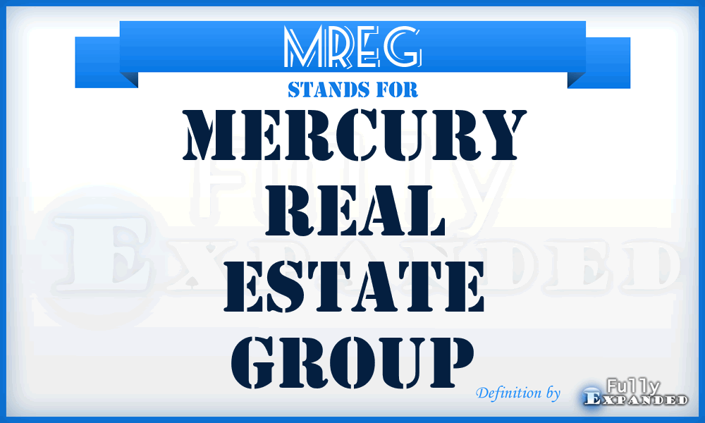MREG - Mercury Real Estate Group
