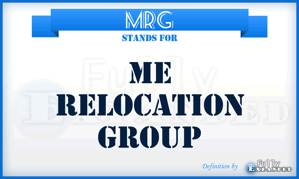MRG - Me Relocation Group