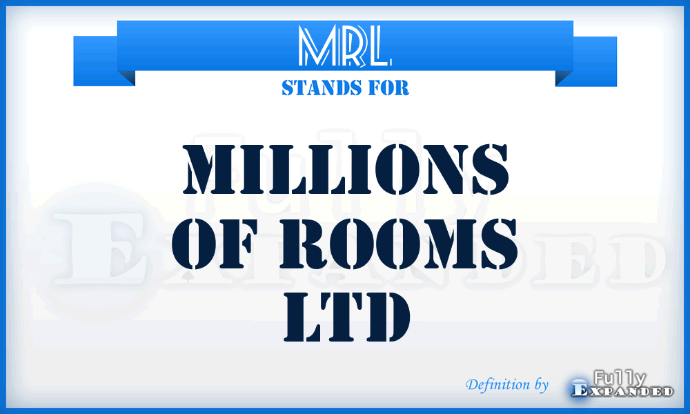 MRL - Millions of Rooms Ltd