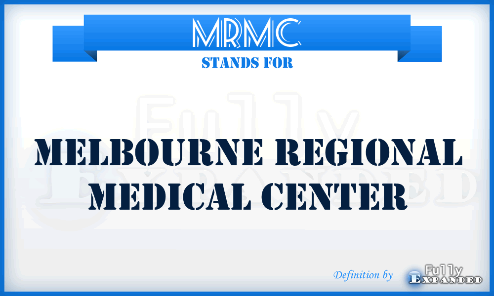 MRMC - Melbourne Regional Medical Center