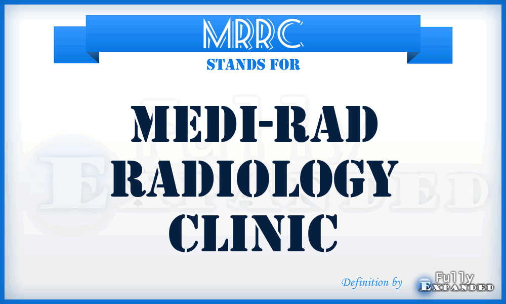 MRRC - Medi-Rad Radiology Clinic