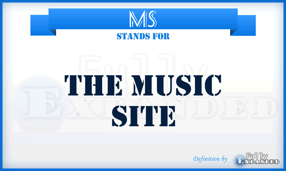 MS - The Music Site