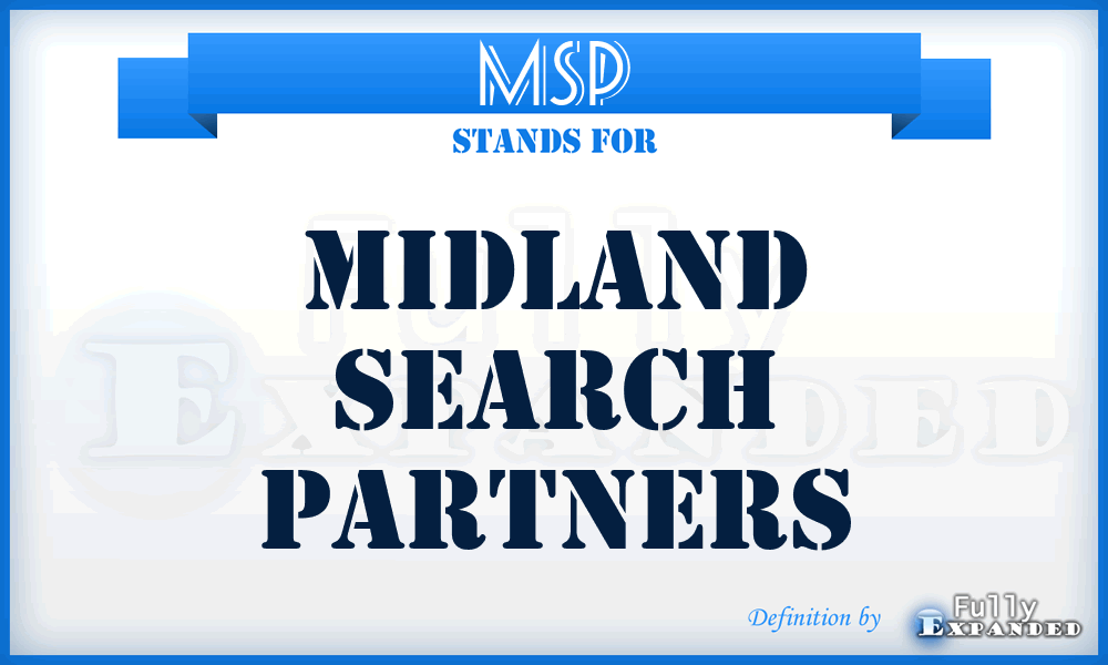 MSP - Midland Search Partners