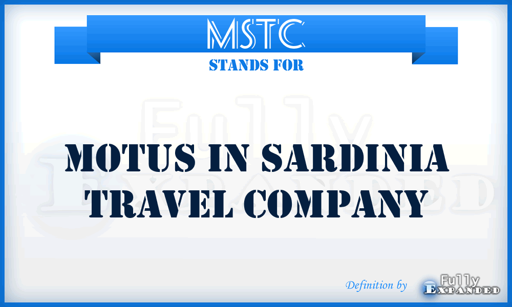 MSTC - Motus in Sardinia Travel Company