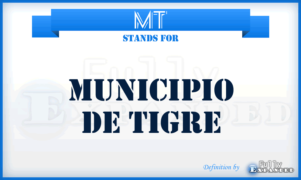 MT - Municipio de Tigre