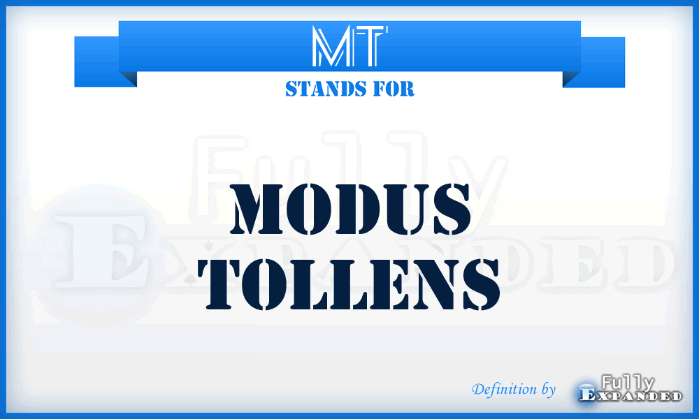 MT - Modus Tollens