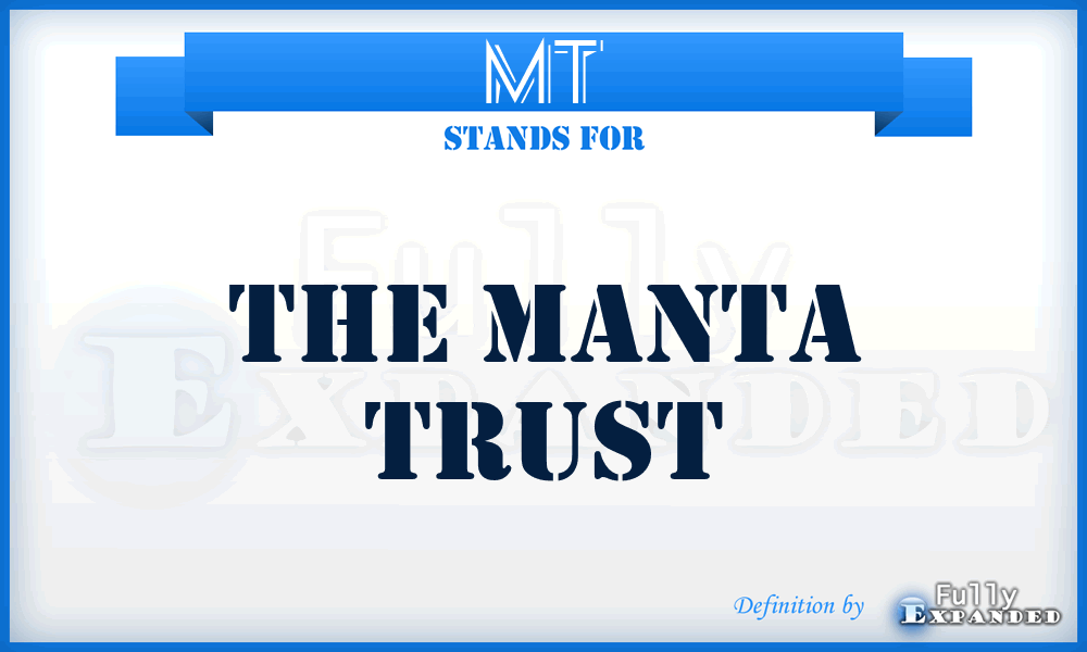 MT - The Manta Trust