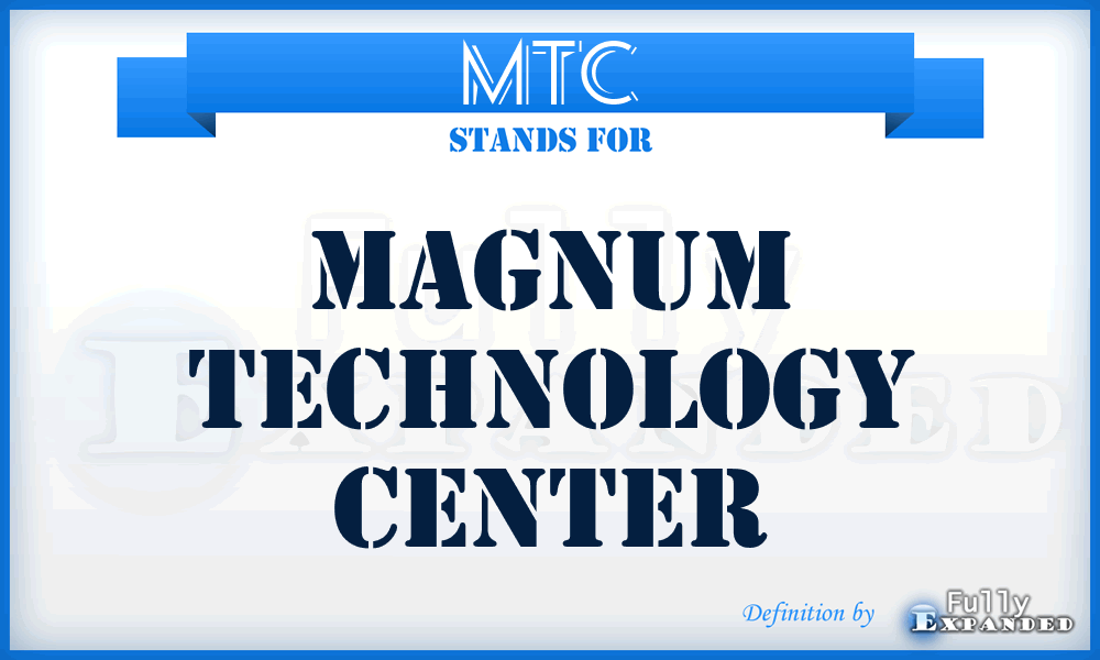 MTC - Magnum Technology Center