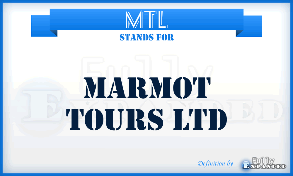 MTL - Marmot Tours Ltd