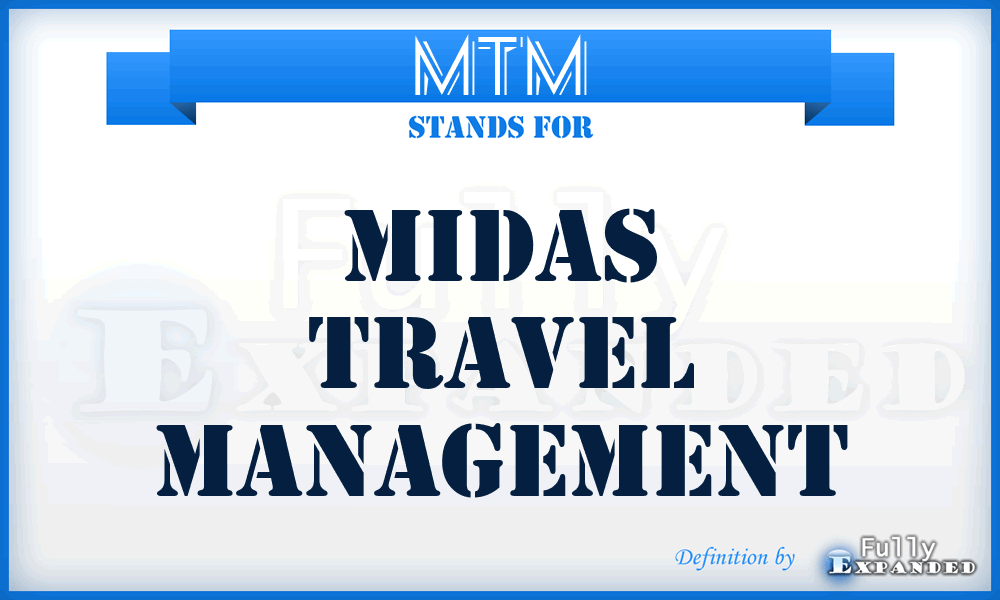 MTM - Midas Travel Management