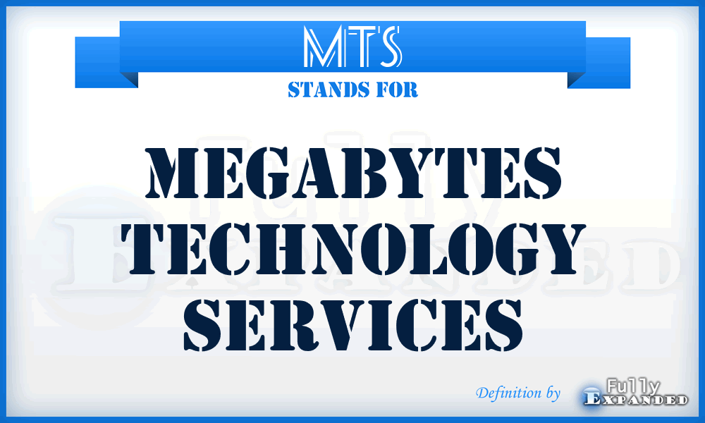 MTS - Megabytes Technology Services