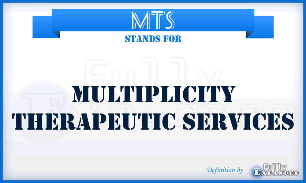 MTS - Multiplicity Therapeutic Services