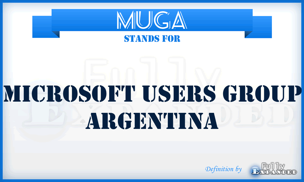MUGA - Microsoft Users Group Argentina