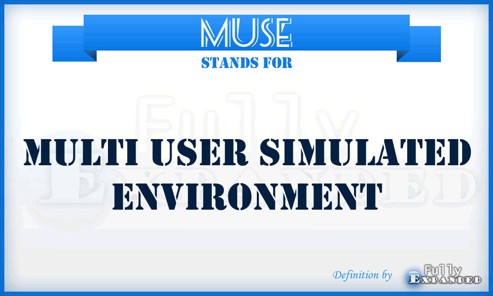 MUSE - Multi User Simulated Environment