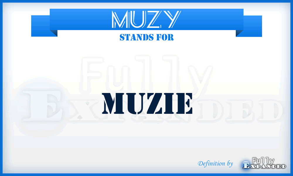 MUZY - Muzie