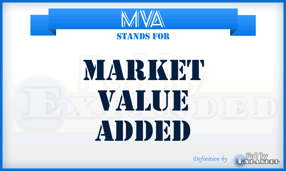MVA - Market Value Added