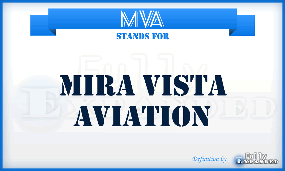 MVA - Mira Vista Aviation