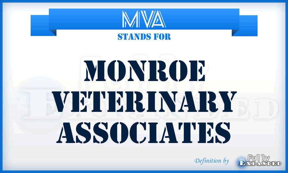 MVA - Monroe Veterinary Associates