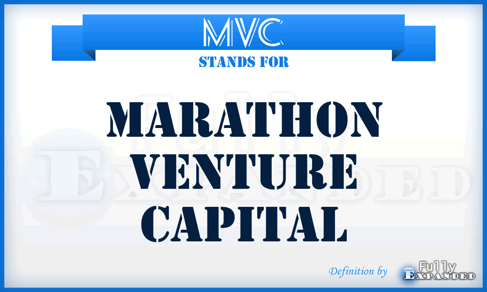 MVC - Marathon Venture Capital