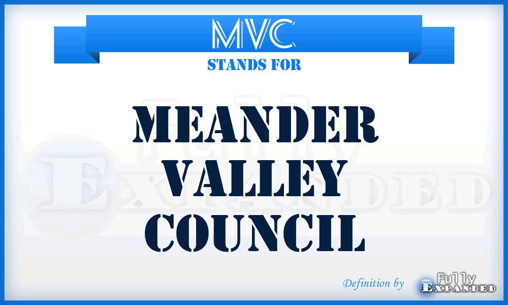 MVC - Meander Valley Council