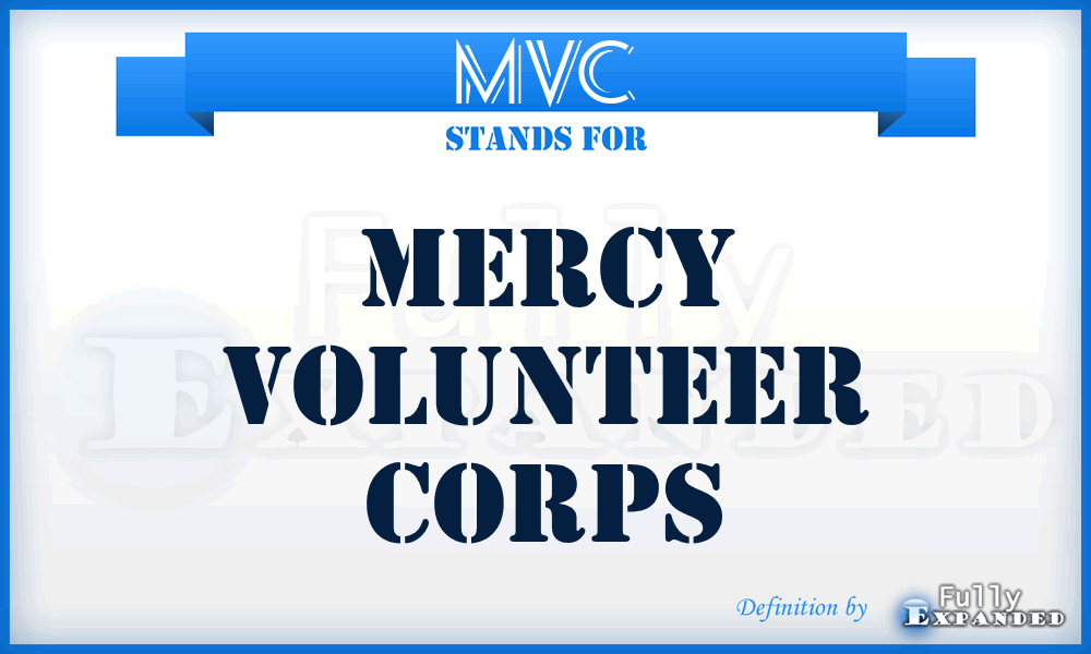 MVC - Mercy Volunteer Corps