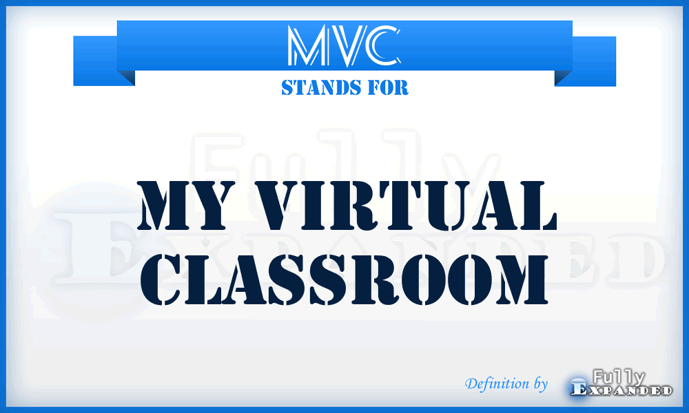 MVC - My Virtual Classroom