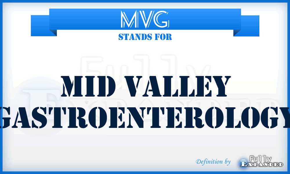 MVG - Mid Valley Gastroenterology