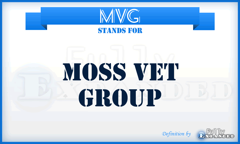 MVG - Moss Vet Group