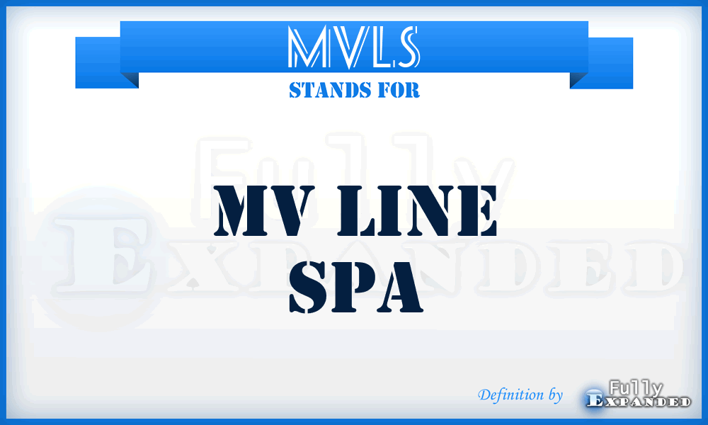 MVLS - MV Line Spa