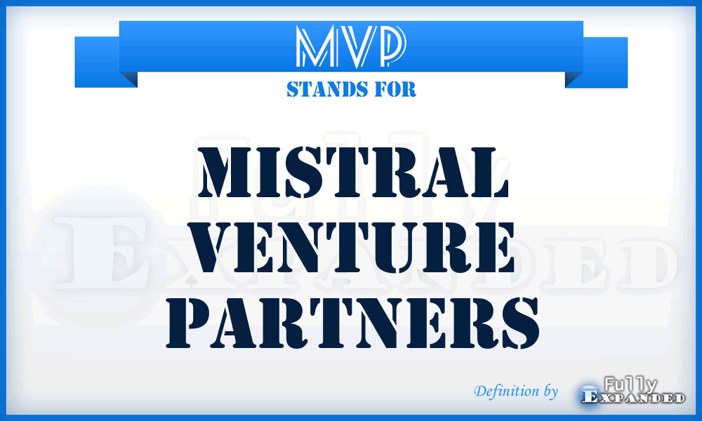 MVP - Mistral Venture Partners
