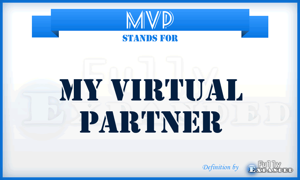 MVP - My Virtual Partner