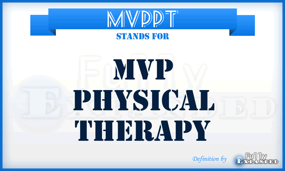 MVPPT - MVP Physical Therapy