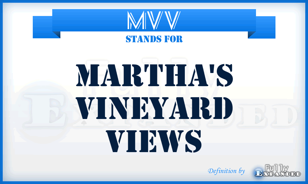 MVV - Martha's Vineyard Views