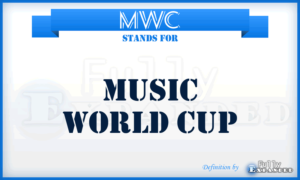 MWC - Music World Cup