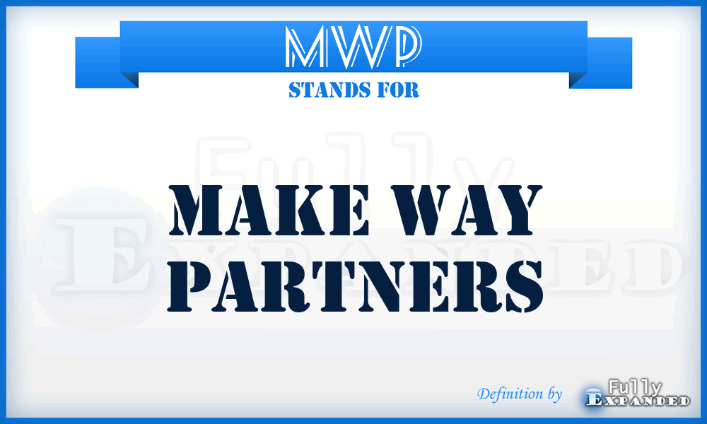 MWP - Make Way Partners