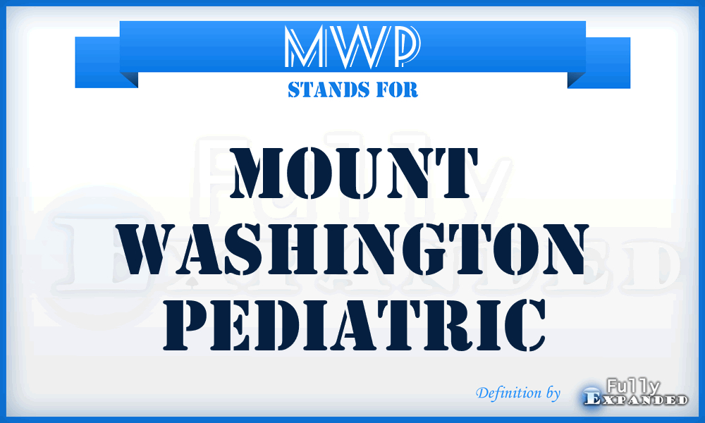 MWP - Mount Washington Pediatric