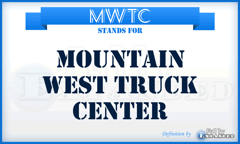 MWTC - Mountain West Truck Center