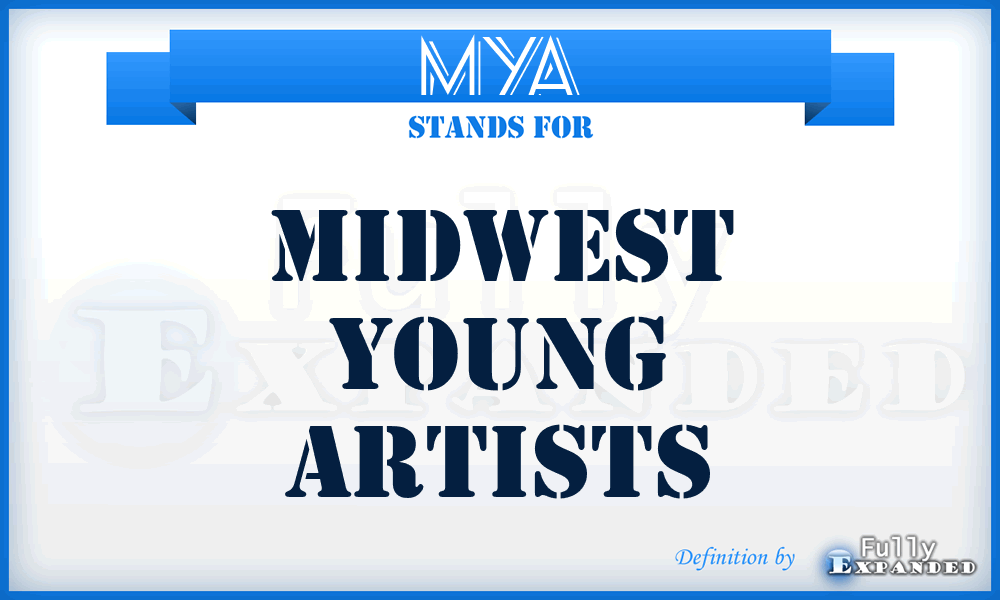 MYA - Midwest Young Artists
