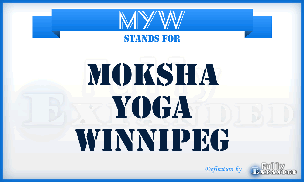 MYW - Moksha Yoga Winnipeg