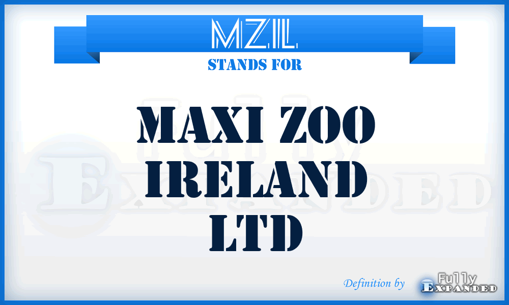 MZIL - Maxi Zoo Ireland Ltd