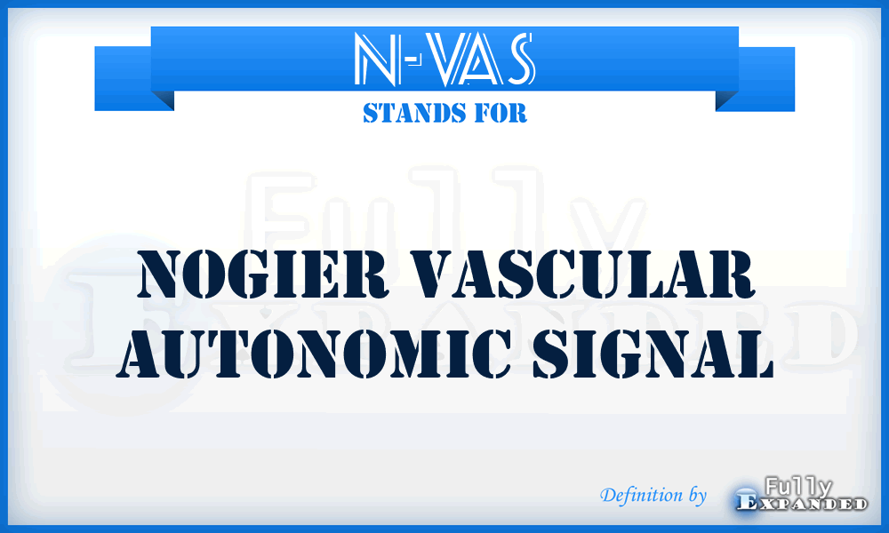 N-VAS - Nogier vascular autonomic signal