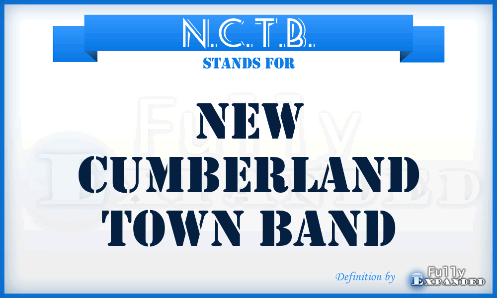 N.C.T.B. - New Cumberland Town Band