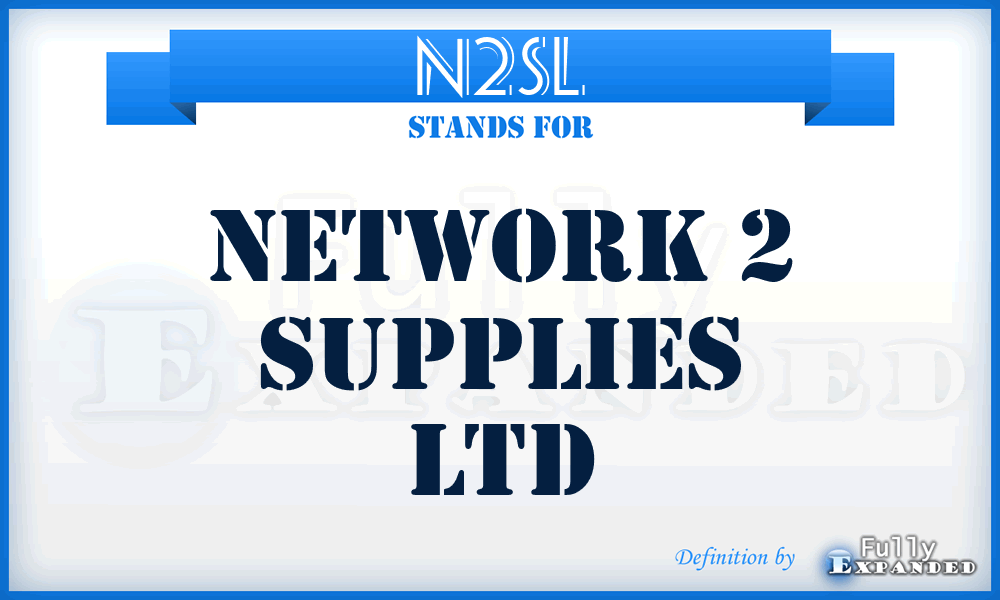N2SL - Network 2 Supplies Ltd