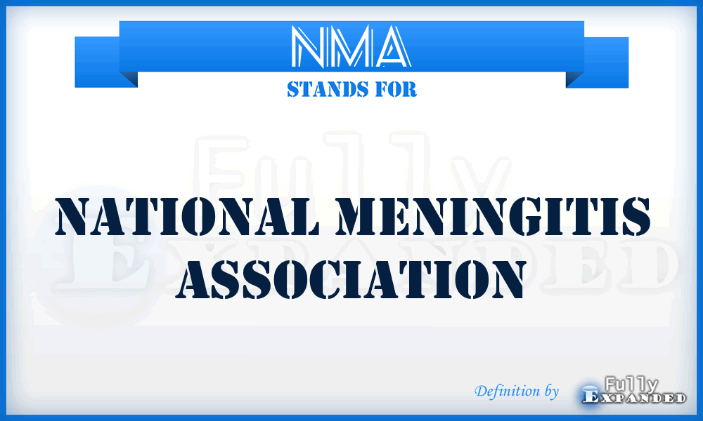 NMA - National Meningitis Association