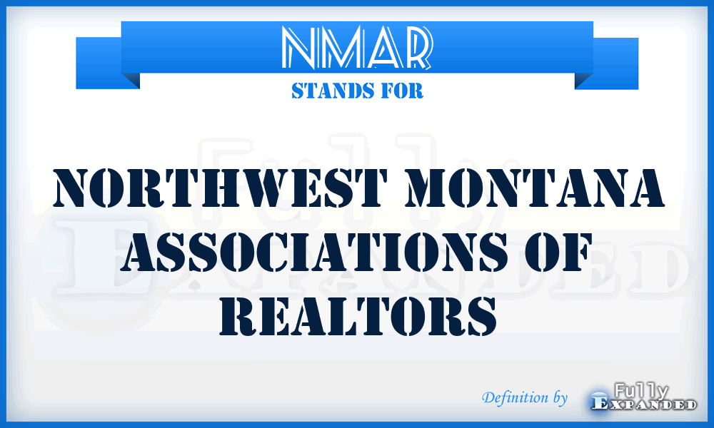 NMAR - Northwest Montana Associations of Realtors