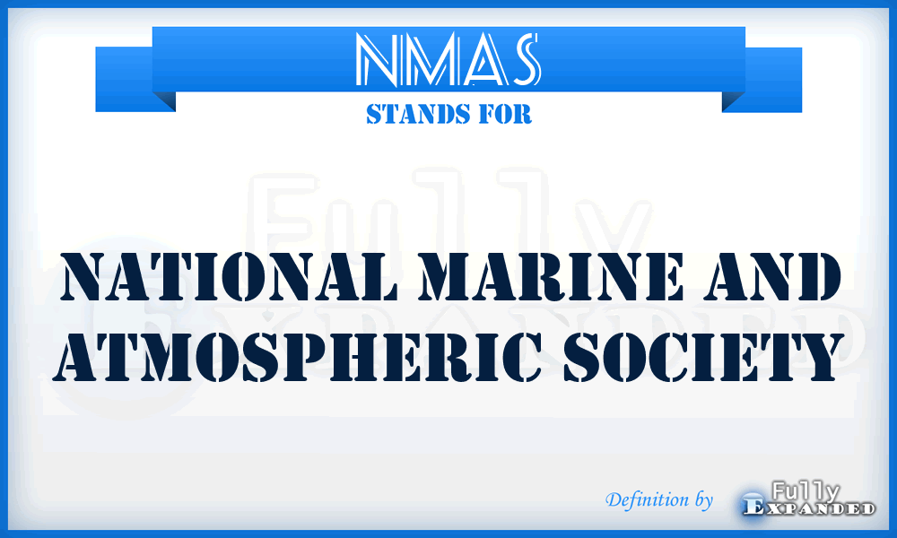NMAS - National Marine And Atmospheric Society