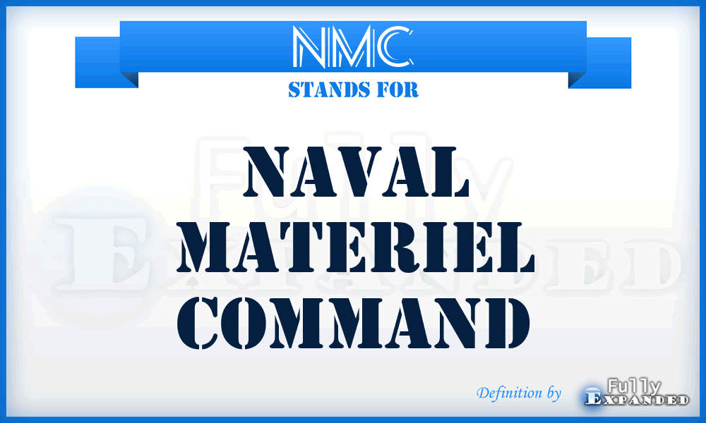 NMC - Naval Materiel Command